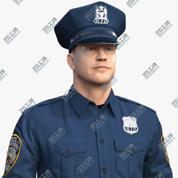 images/goods_img/20210312/3D NYPD Police Officer Fur Rigged/1.jpg